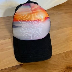 never stop exploring cap